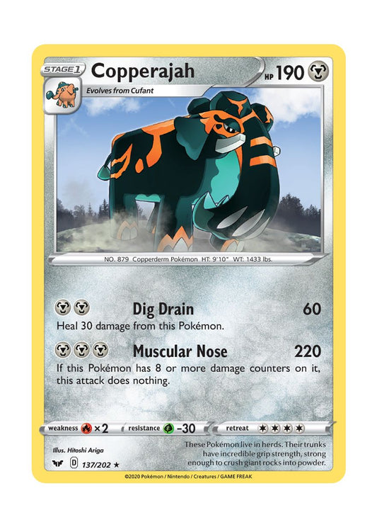Copperajah (137/202) - Sword & Shield