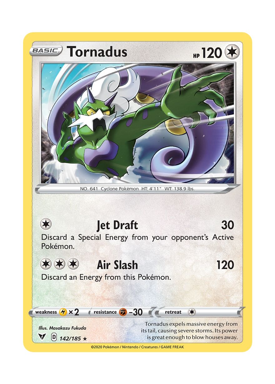 Tornadus (142/185) - Vivid Voltage
