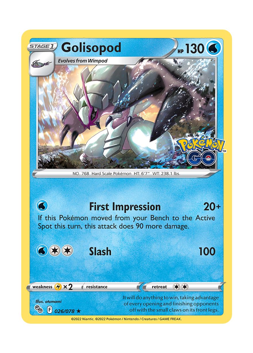 Golisopod (026/78) - Pokémon GO