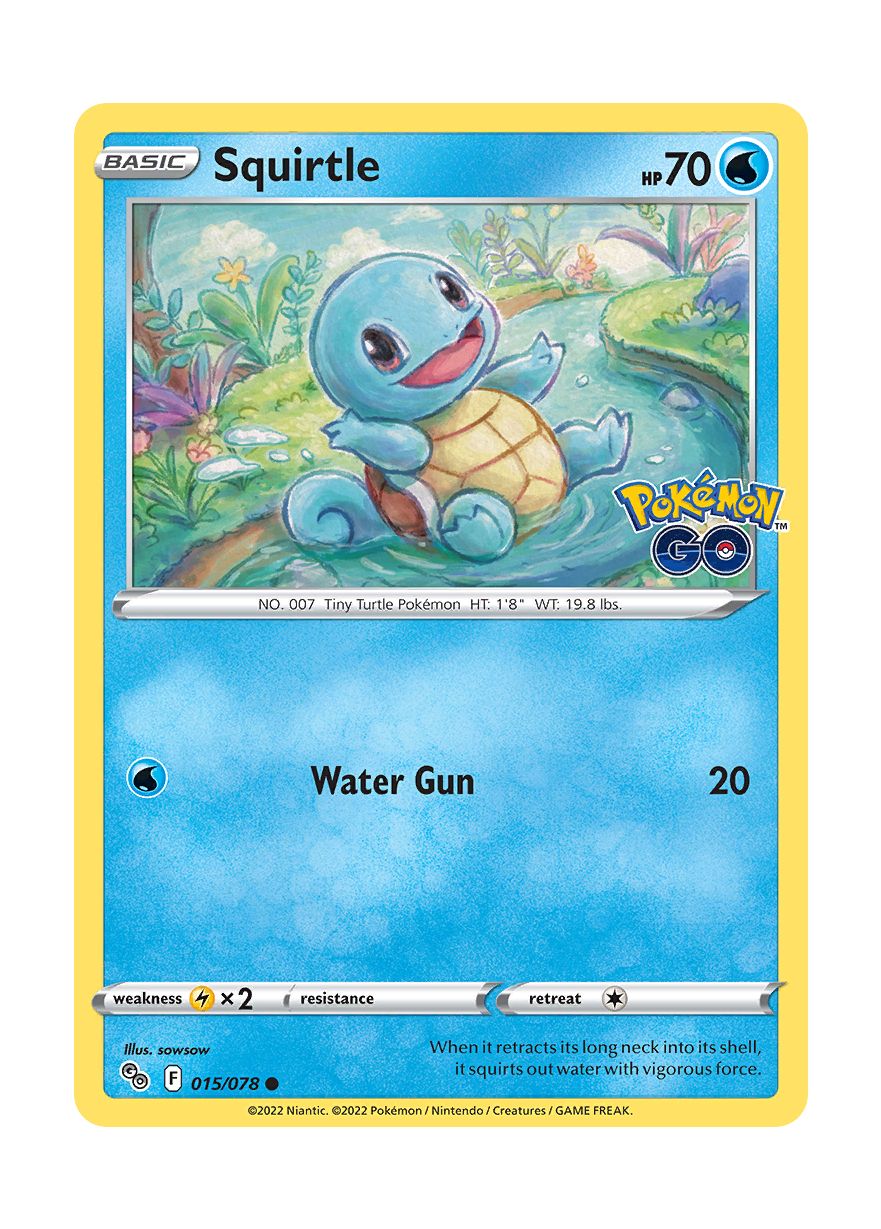 Squirtle (015/78) - Pokémon GO