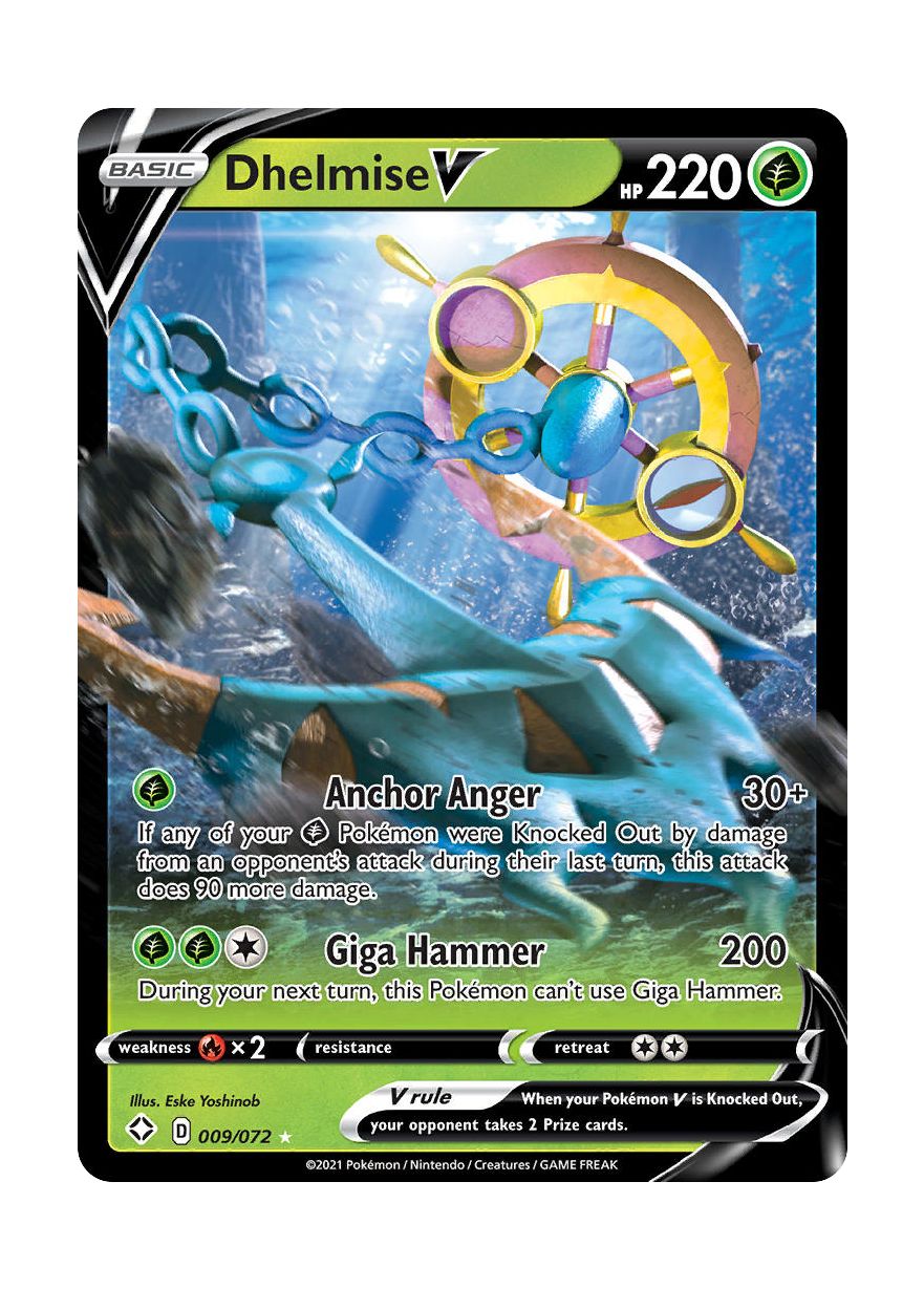 Dhelmise V (009/72) - Shining Fates