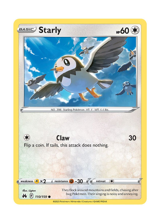 Starly (110/159) - Crown Zenith