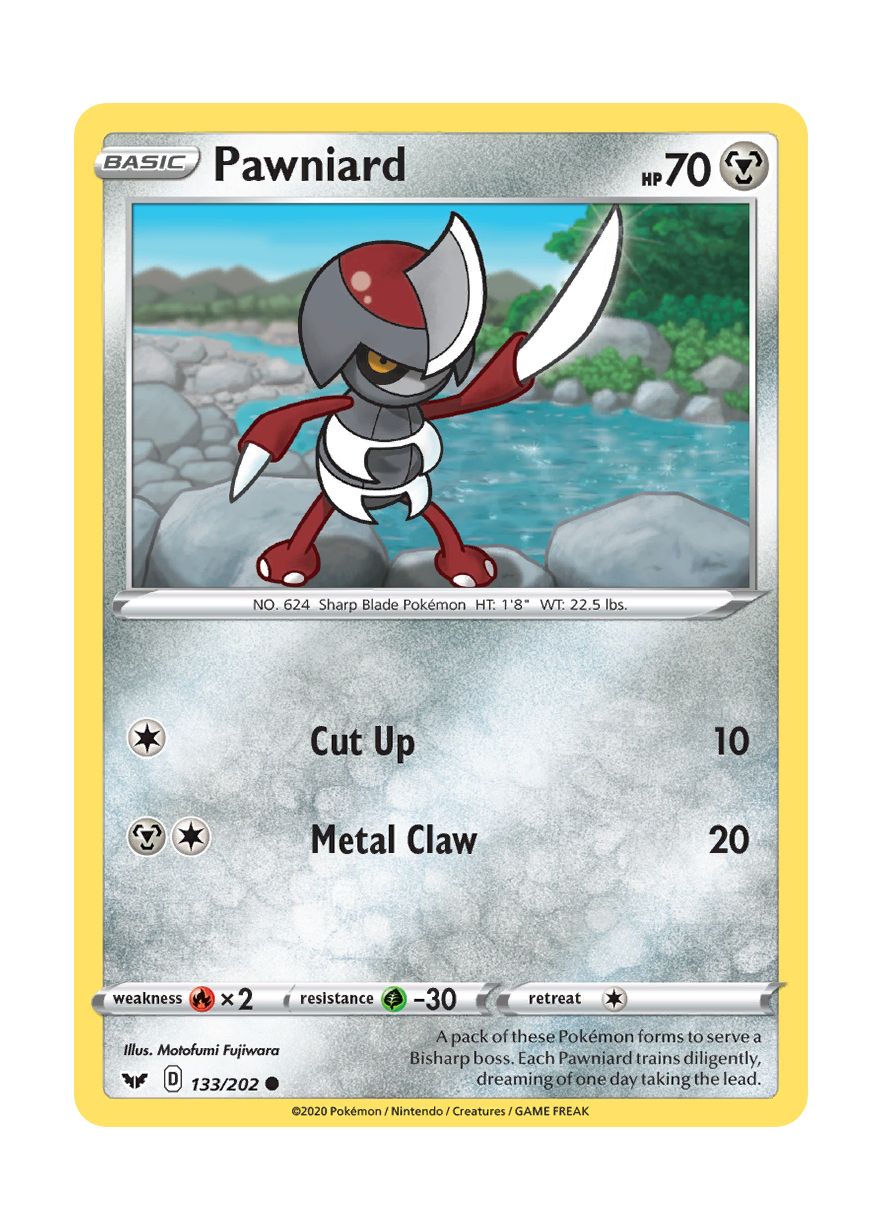 Pawniard (133/202) - Sword & Shield