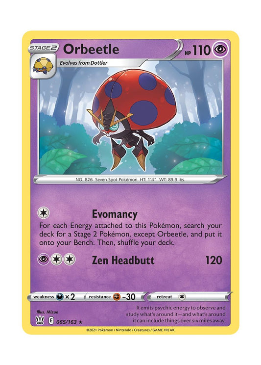Orbeetle (065/163) - Battle Styles