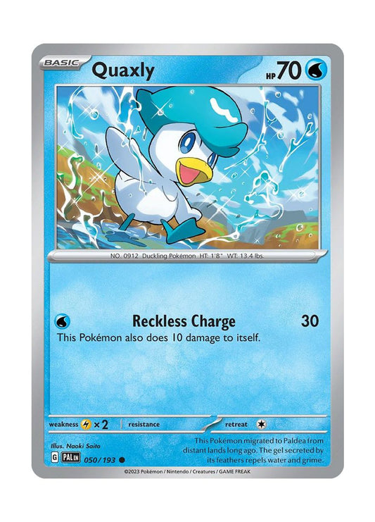 Quaxly (50/193) - Paldea Evolved