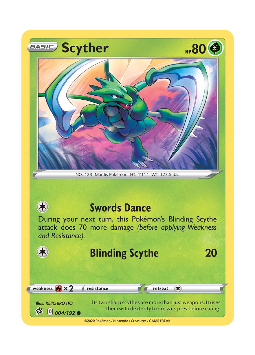 Scyther (004/192) - Rebel Clash