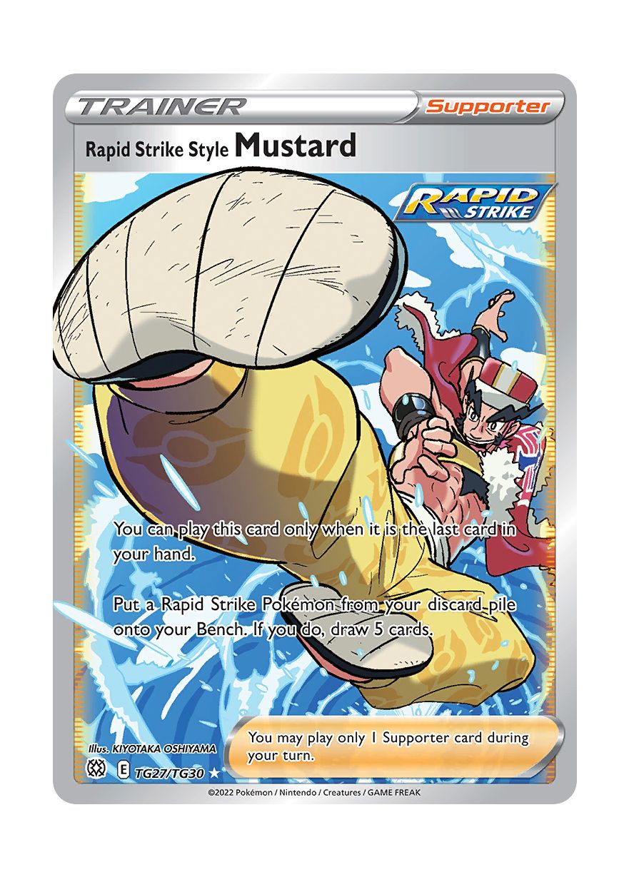 Rapid Strike Style Mustard (TG27/30) - Brilliant Stars Trainer Gallery