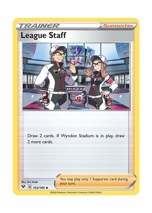 League Staff (153/185) - Vivid Voltage