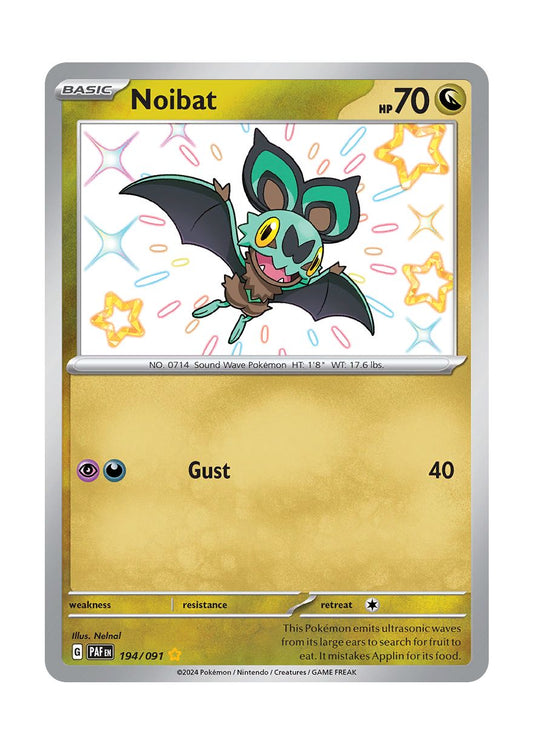 Noibat (194/91) - Paldean Fates