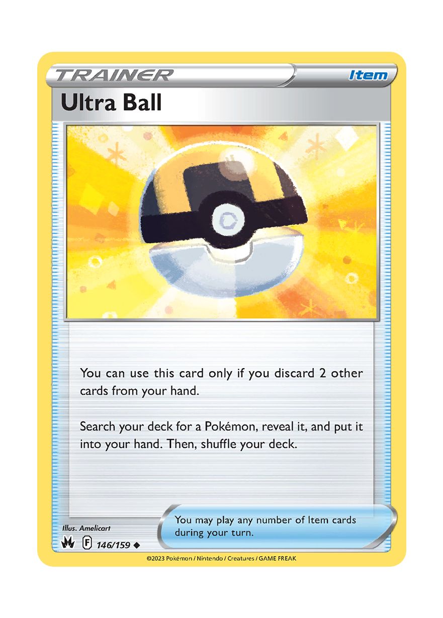 Ultra Ball (146/159) - Crown Zenith