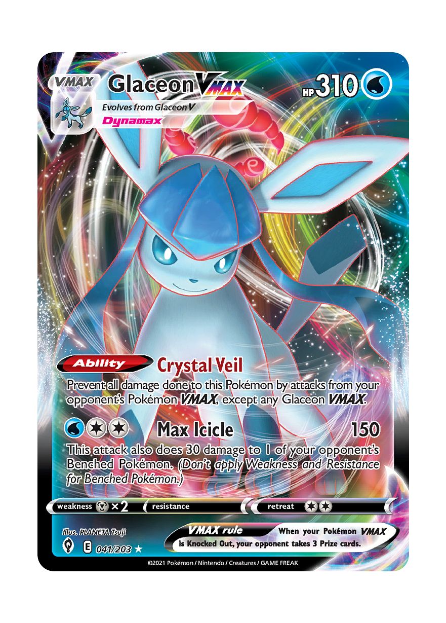 Glaceon VMAX (041/203) - Evolving Skies