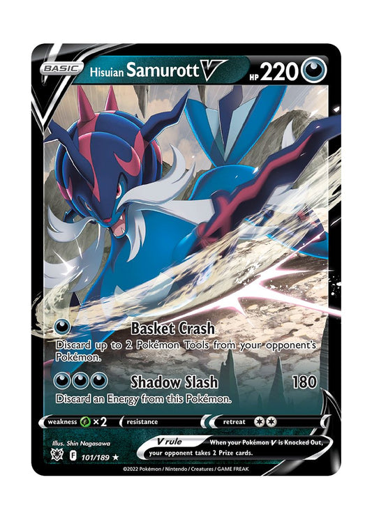 Hisuian Samurott V (101/189) - Astral Radiance