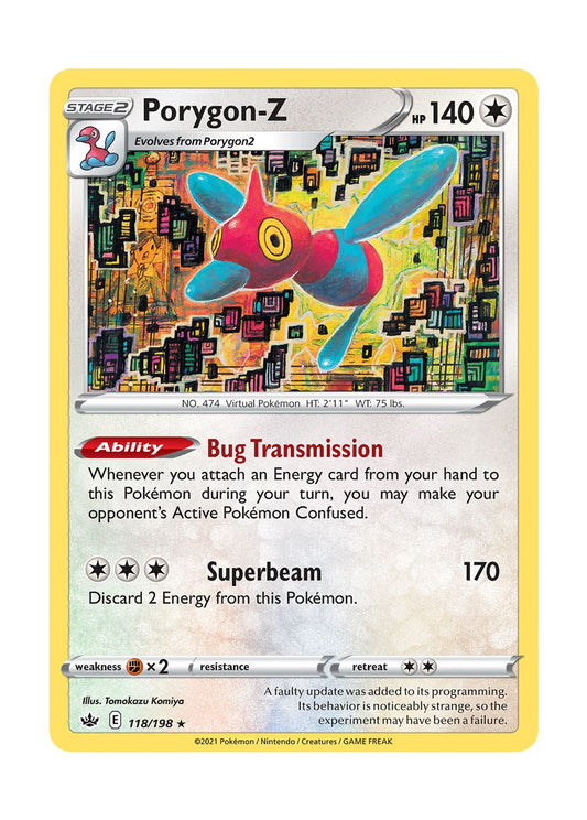 Porygon-Z (118/198) - Chilling Reign