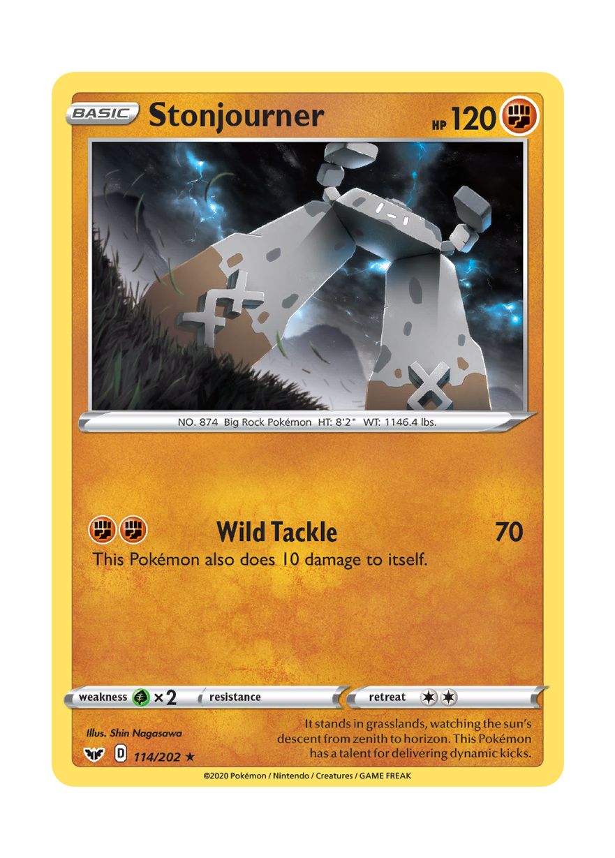 Stonjourner (114/202) - Sword & Shield
