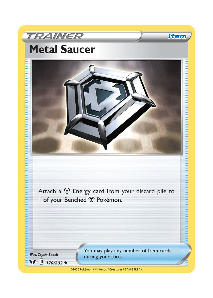 Metal Saucer (170/202) - Sword & Shield