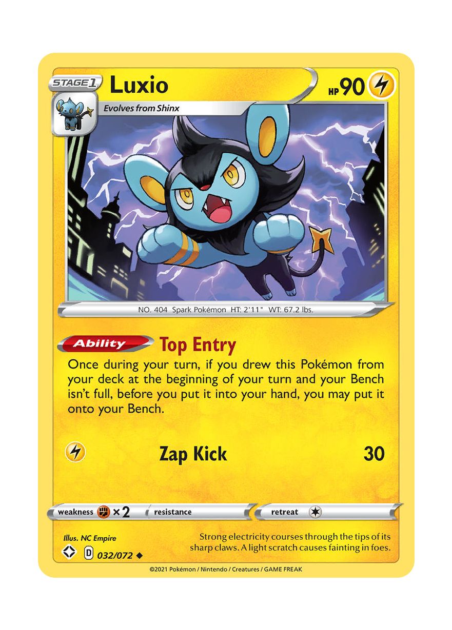 Luxio (032/72) - Shining Fates