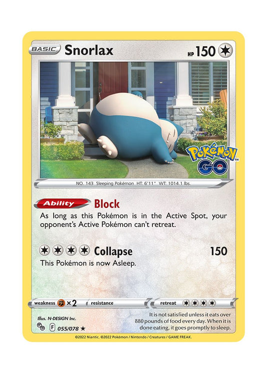 Snorlax (055/78) - Pokémon GO