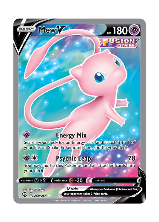 Mew V (250/264) - Fusion Strike