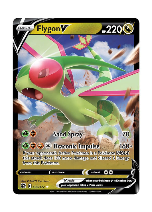 Flygon V (106/172) - Brilliant Stars