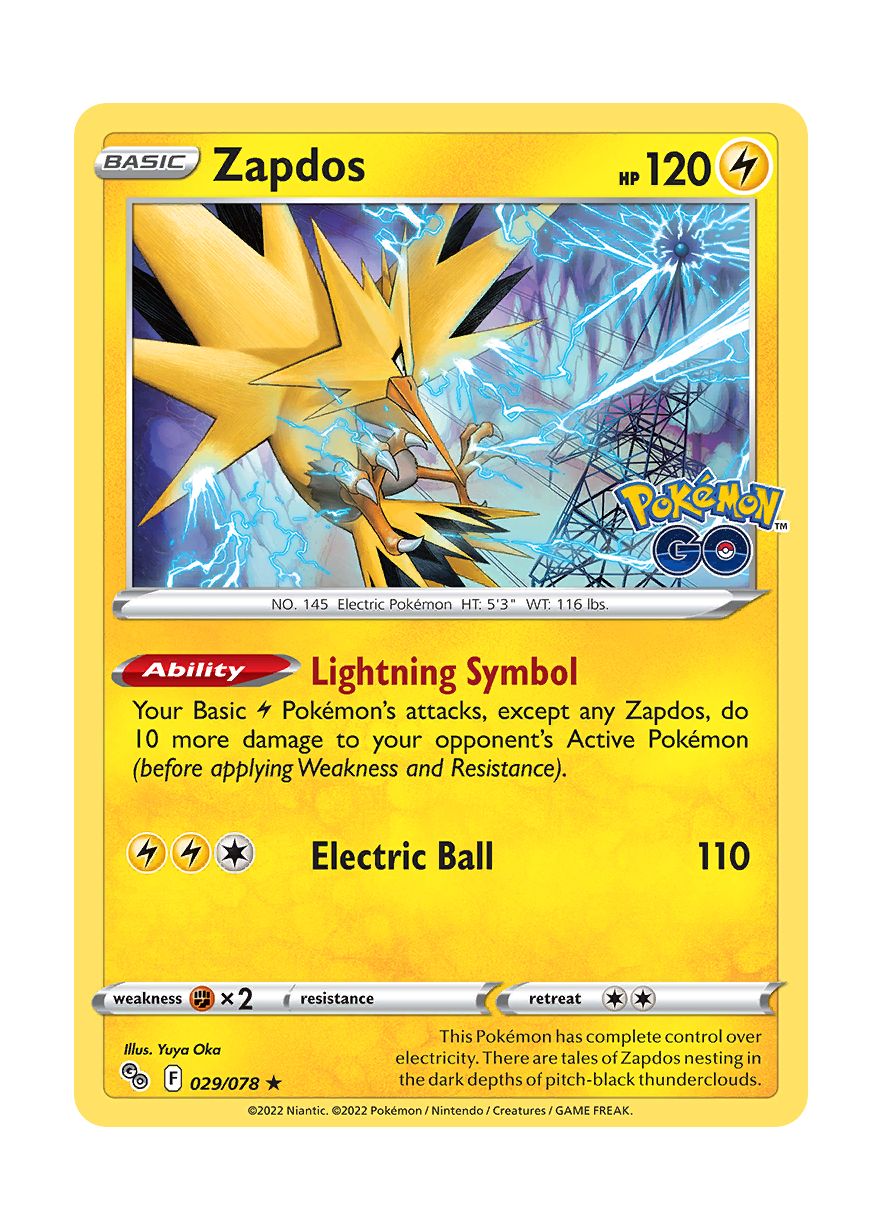 Zapdos (029/78) - Pokémon GO