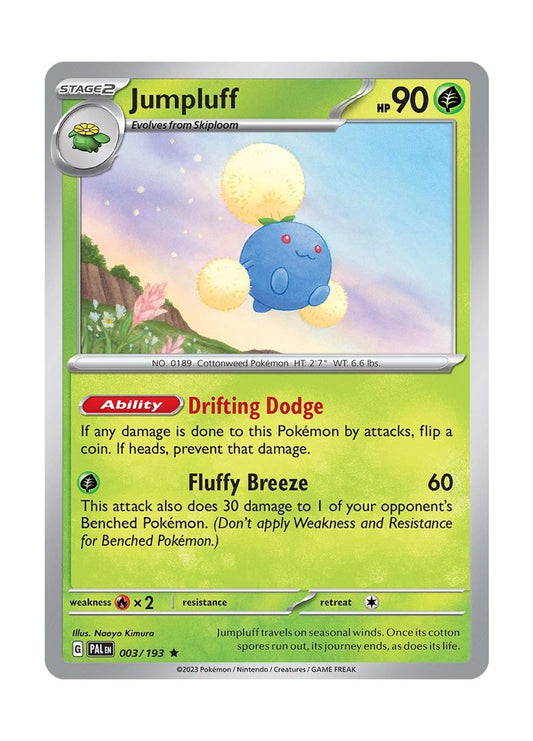 Jumpluff (3/193) - Paldea Evolved