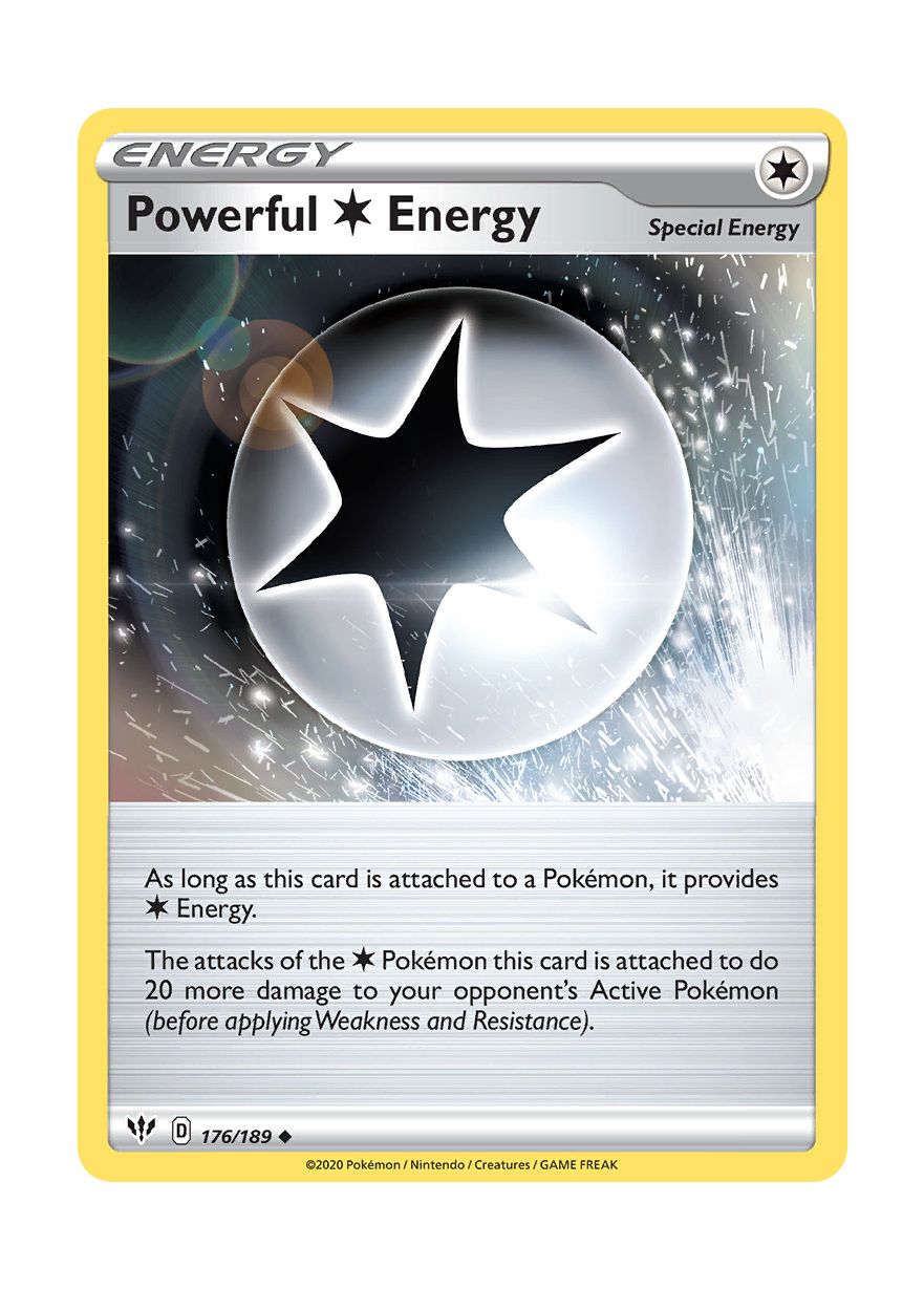 Powerful Colorless Energy (176/189) - Darkness Ablaze