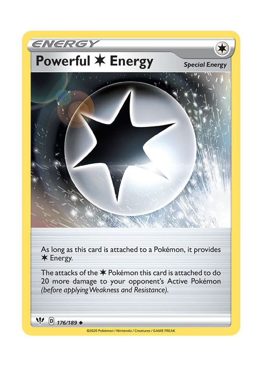 Powerful Colorless Energy (176/189) - Darkness Ablaze