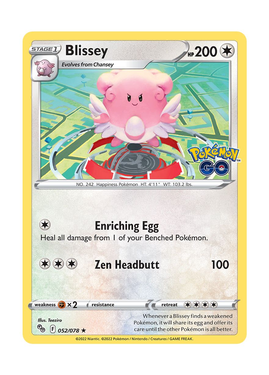 Blissey (052/78) - Pokémon GO