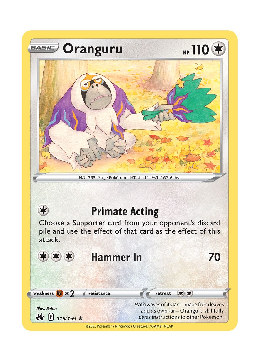 Oranguru (119/159) - Crown Zenith