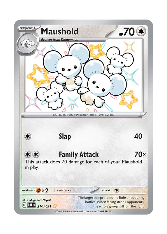 Maushold (210/91) - Paldean Fates