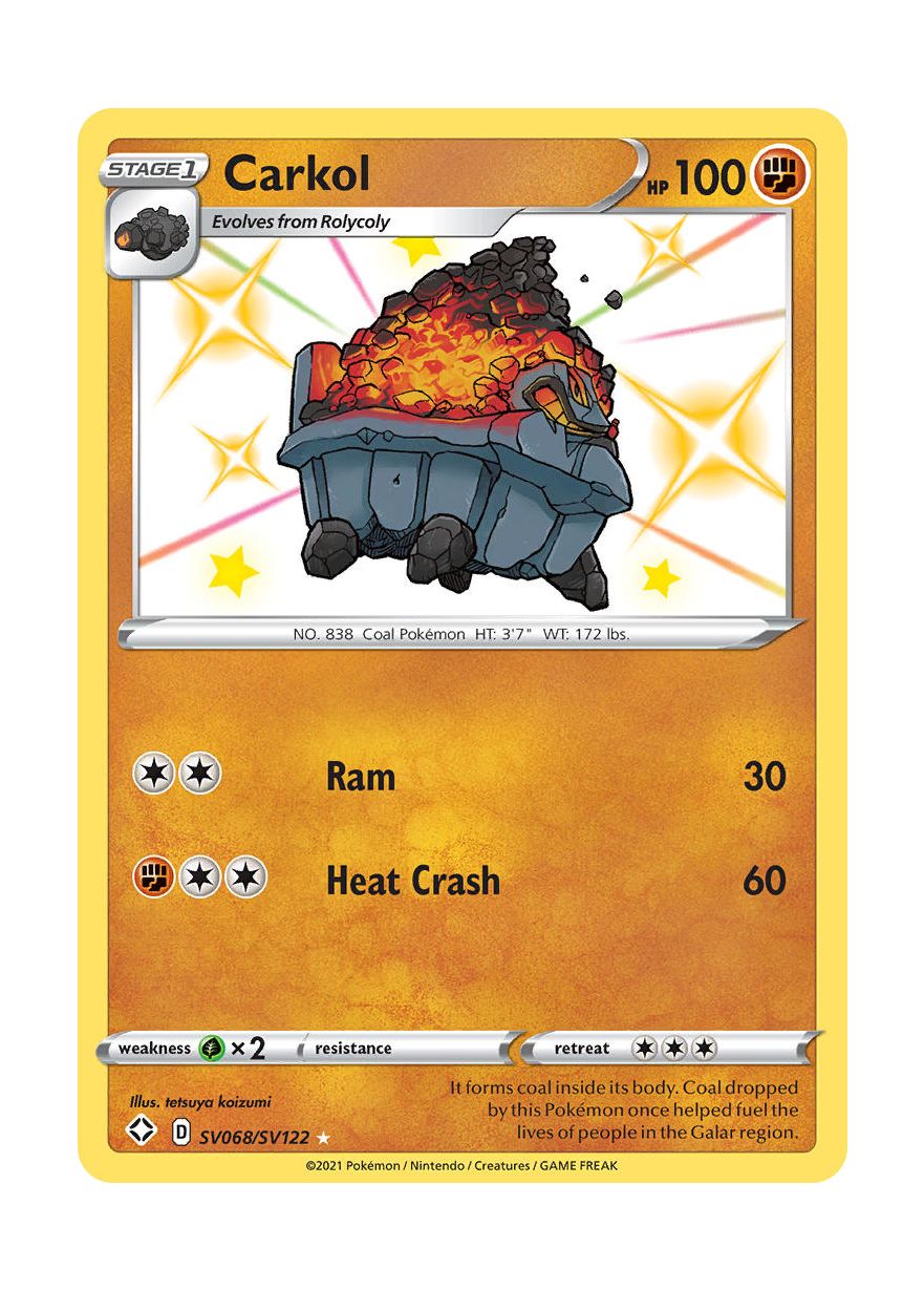 Carkol (SV068/122) - Shiny Vault