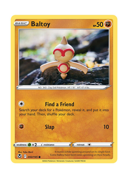 Baltoy (093/195) - Silver Tempest