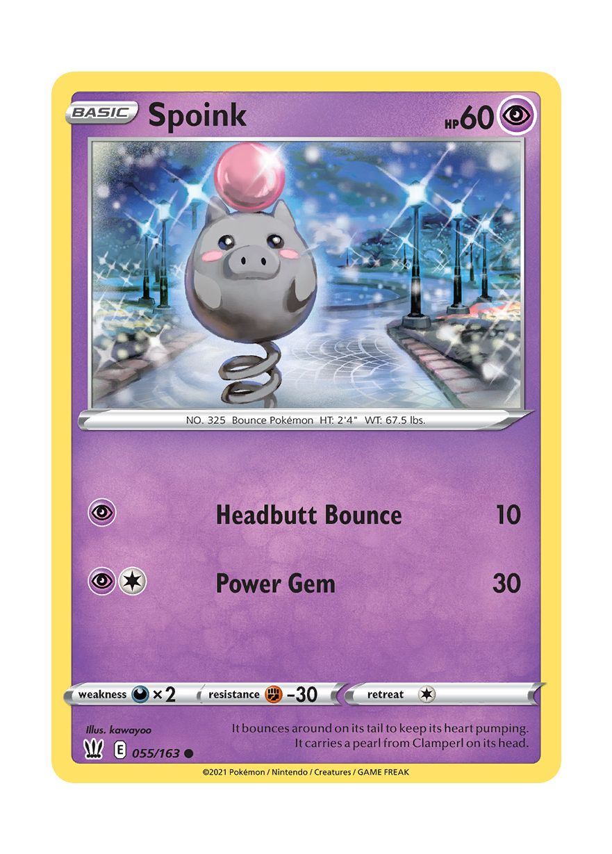 Spoink (055/163) - Battle Styles