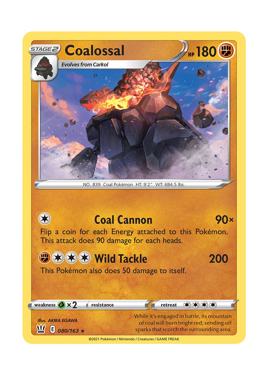 Coalossal (080/163) - Battle Styles