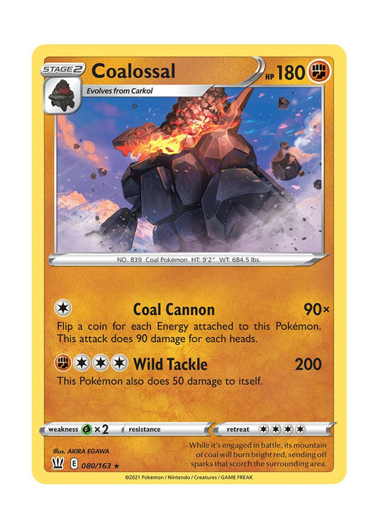 Coalossal (080/163) - Battle Styles