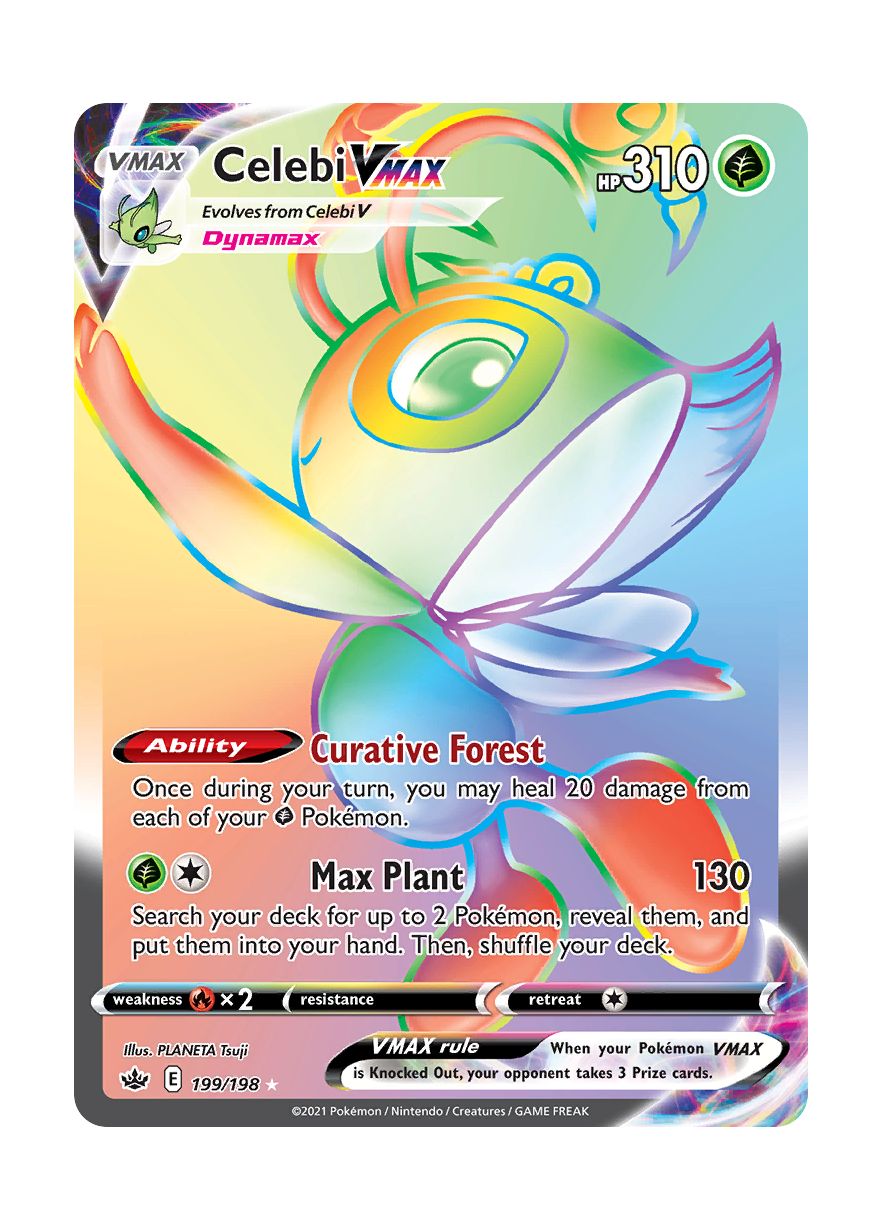 Celebi VMAX (199/198) - Chilling Reign
