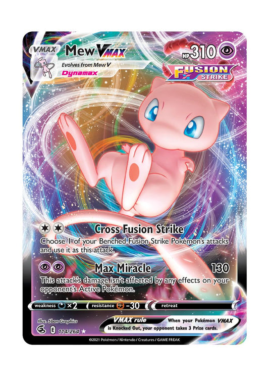 Mew VMAX (114/264) - Fusion Strike