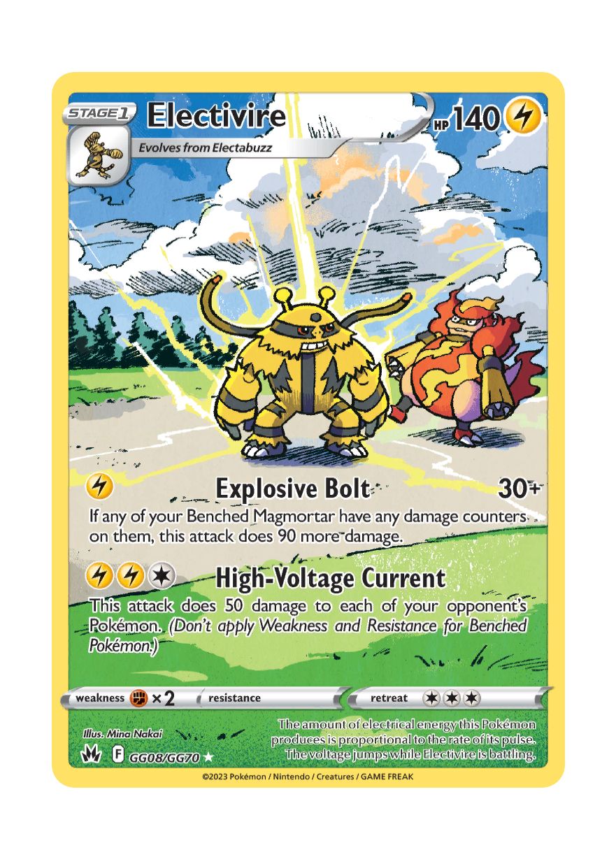 Electivire (GG08/70) - Crown Zenith Galarian Gallery