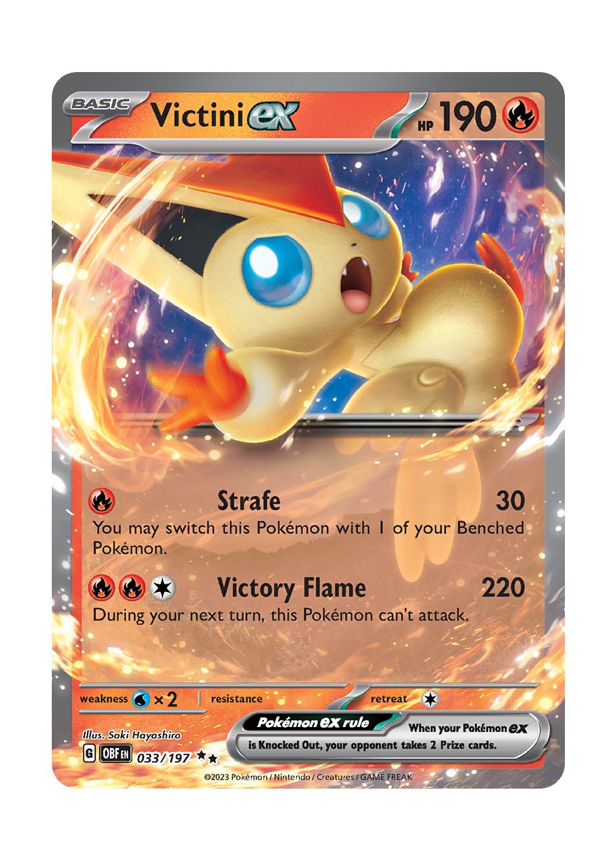 Victini ex (33/197) - Obsidian Flames