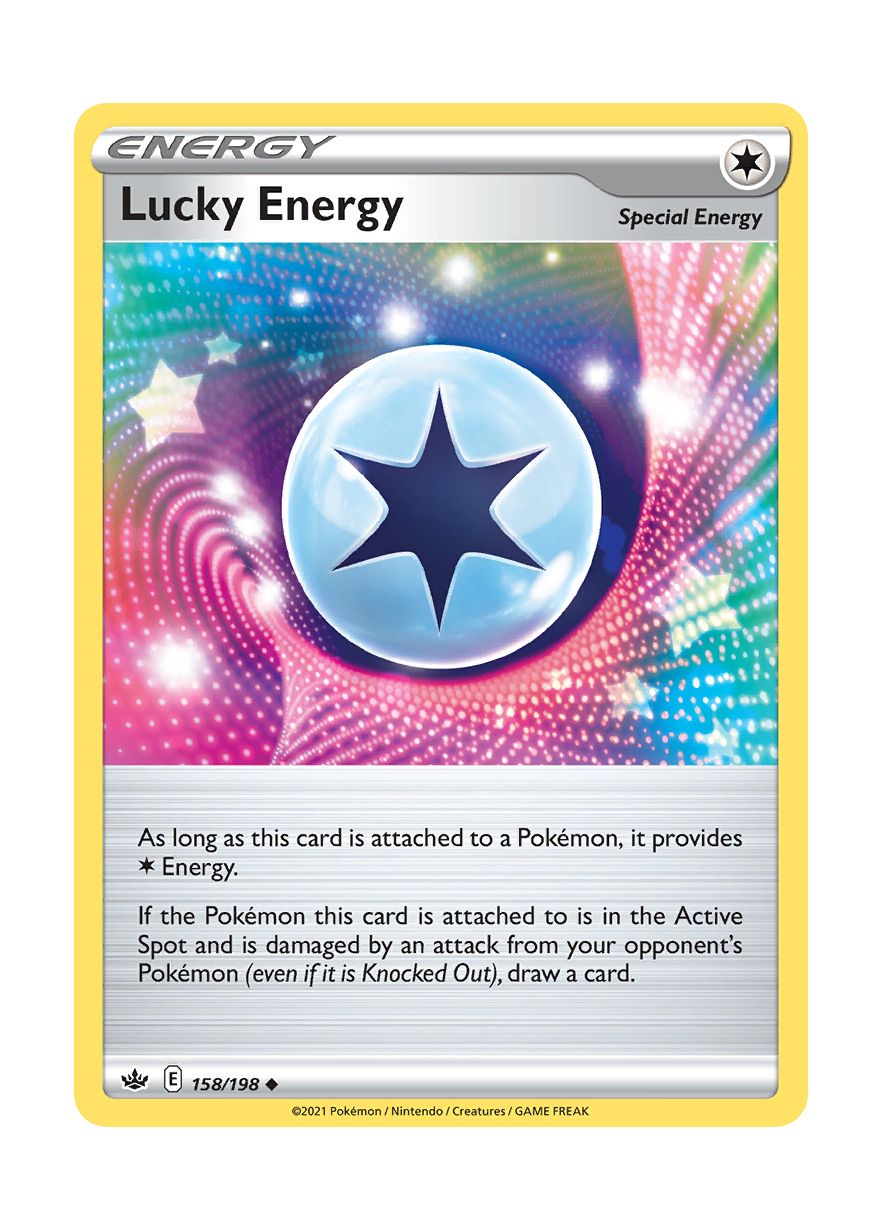 Lucky Energy (158/198) - Chilling Reign