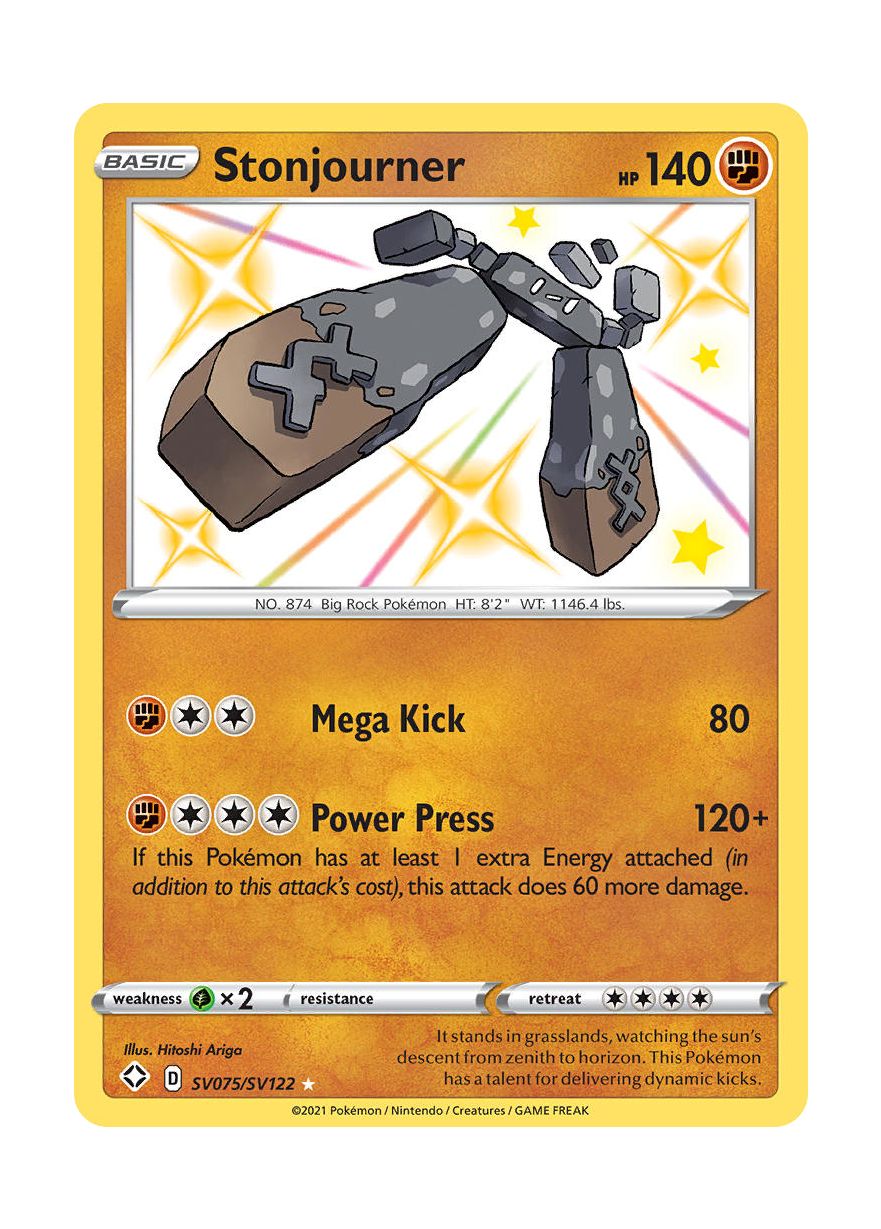 Stonjourner (SV075/122) - Shiny Vault