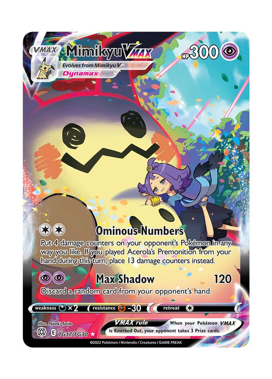 Mimikyu VMAX (TG17/30) - Brilliant Stars Trainer Gallery