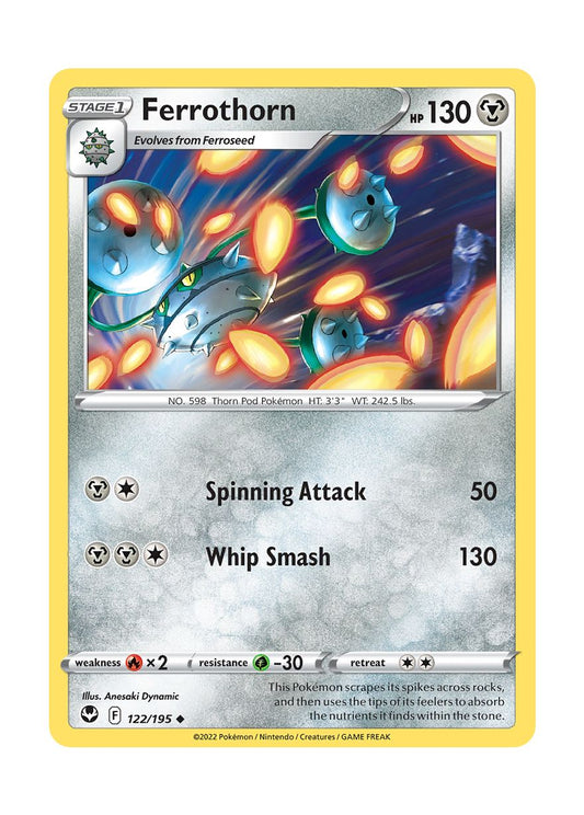 Ferrothorn (122/195) - Silver Tempest