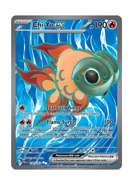 Chi-Yu ex (234/193) - Paldea Evolved