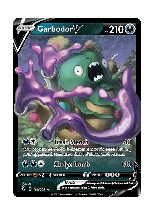 Garbodor V (100/203) - Evolving Skies