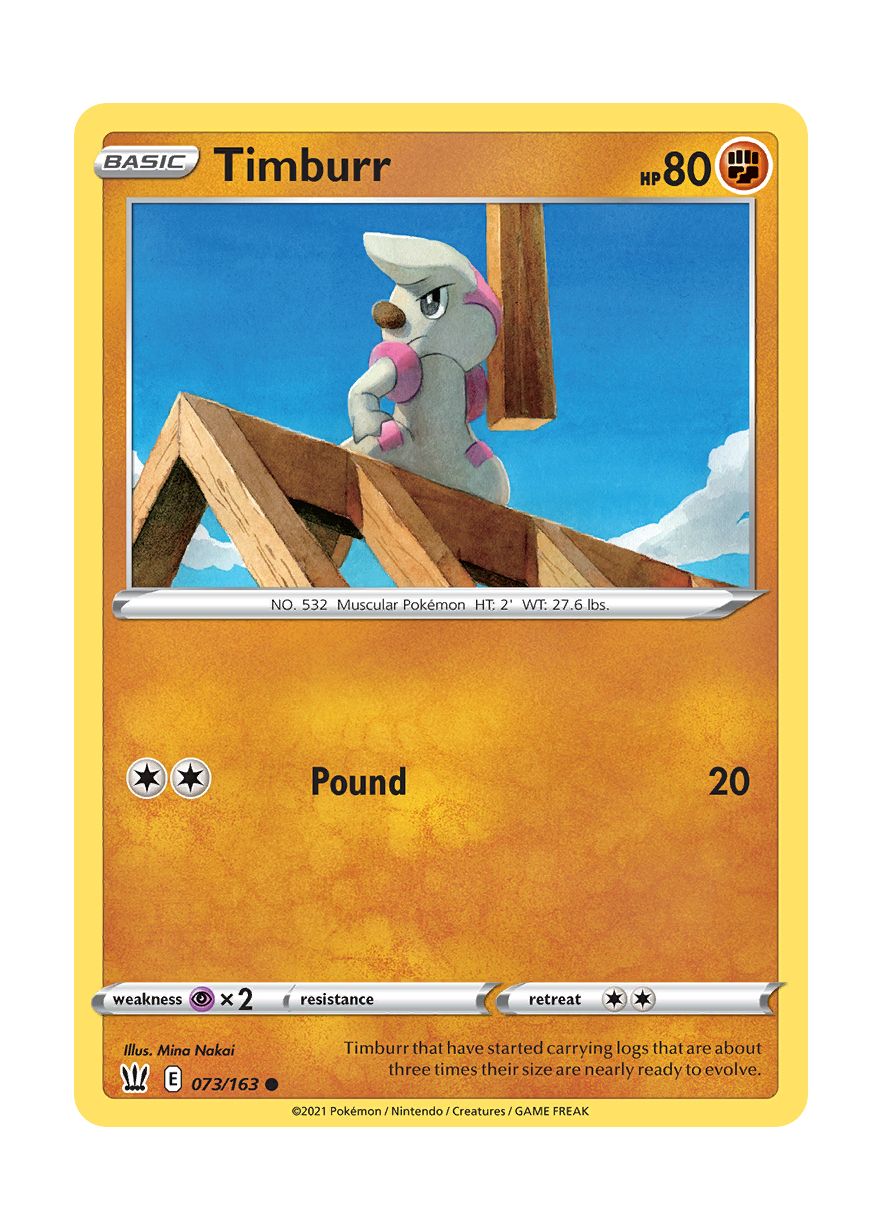 Timburr (073/163) - Battle Styles