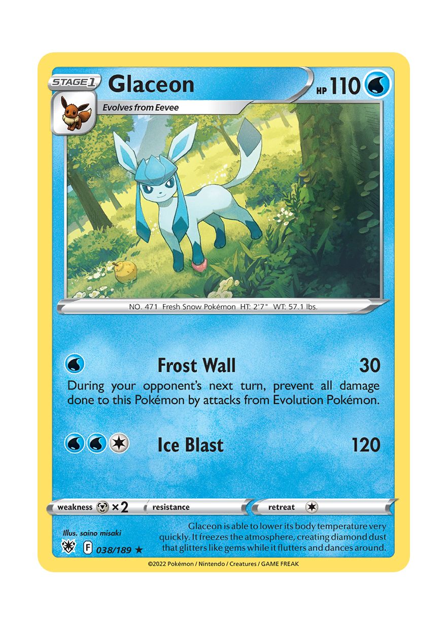 Glaceon (038/189) - Astral Radiance
