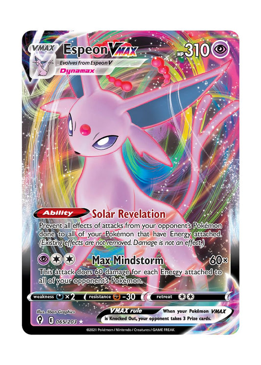 Espeon VMAX (065/203) - Evolving Skies