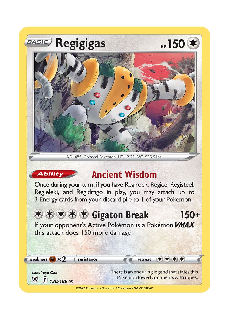Regigigas (130/189) - Astral Radiance