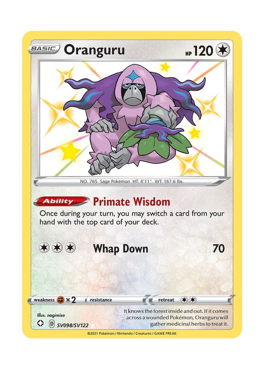 Oranguru (SV098/122) - Shiny Vault